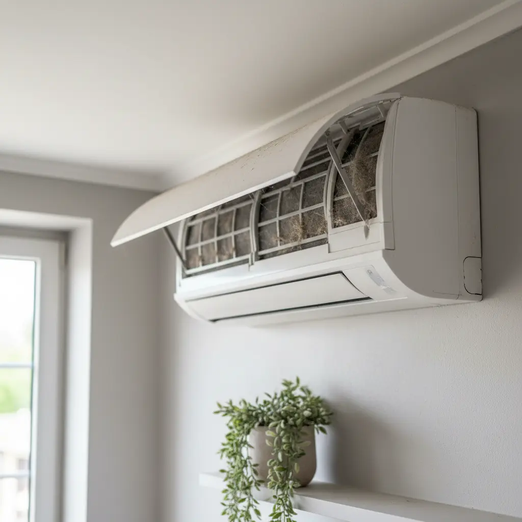 Flux d'air faible ou irrégulier