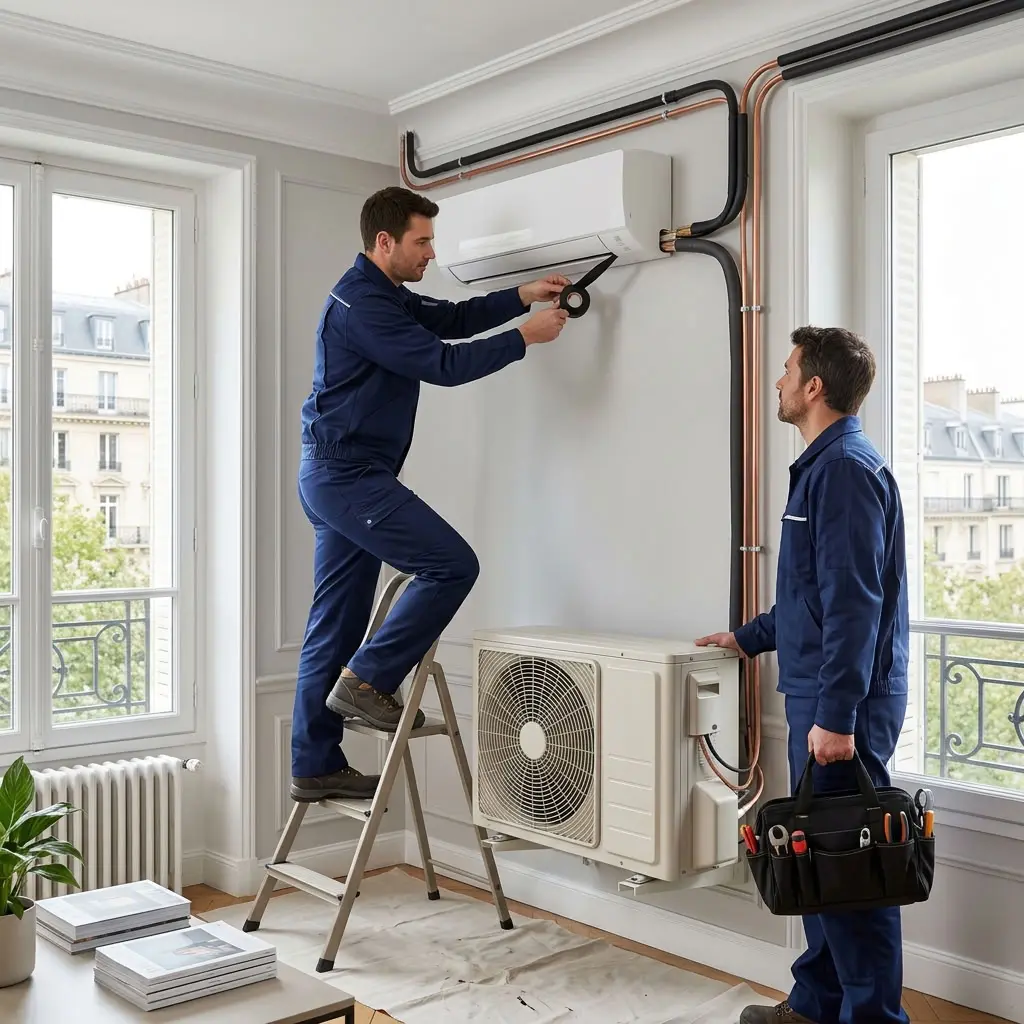 Notre méthode d'installation multi‑split à Paris