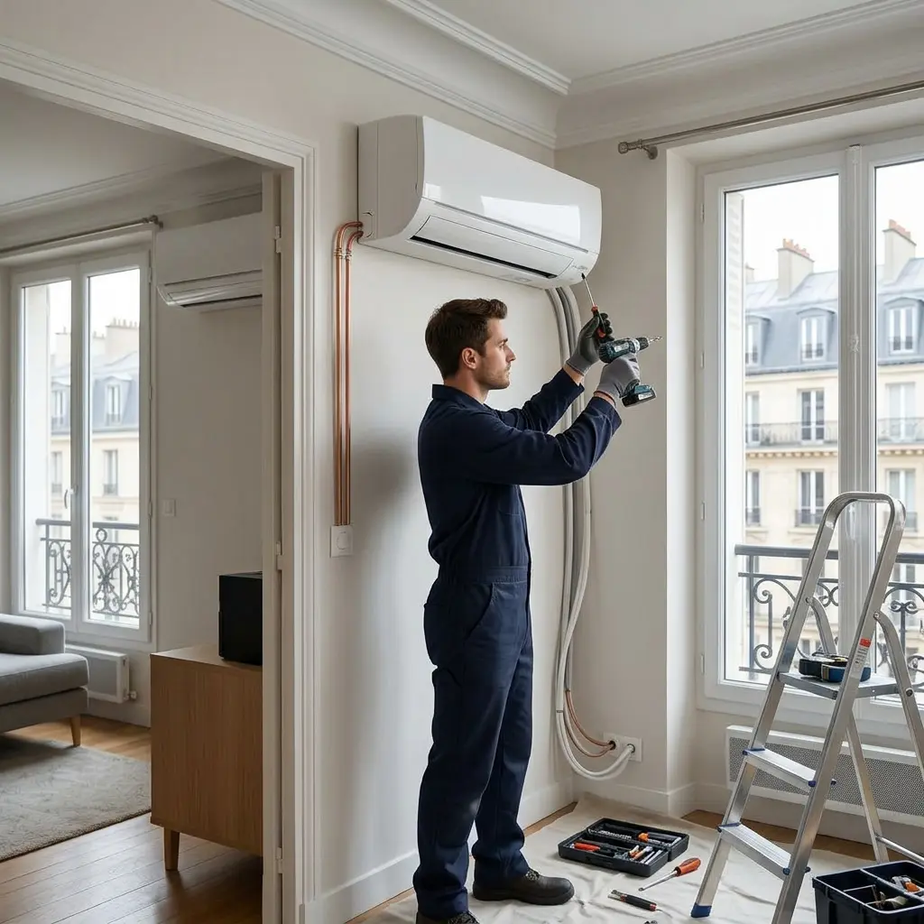 Comment se déroule l'installation à Paris 9 ?