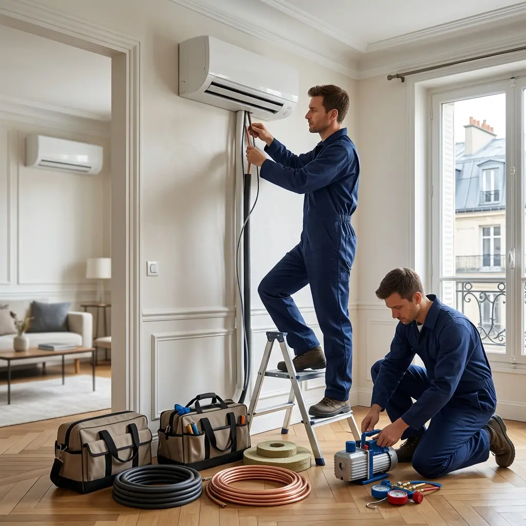 Une intervention technique maîtrisée