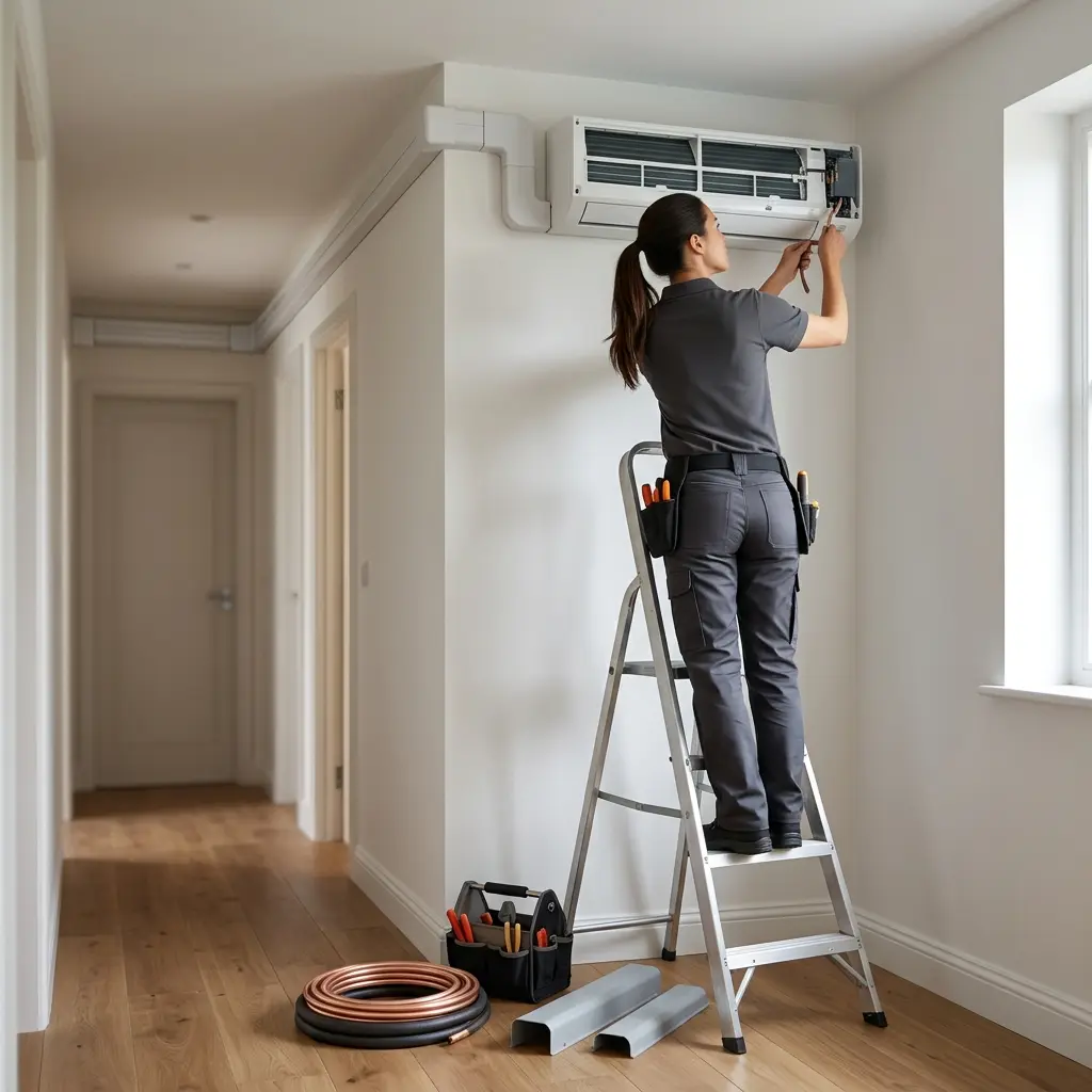Notre méthode pour une climatisation multi‑split à Dampmart