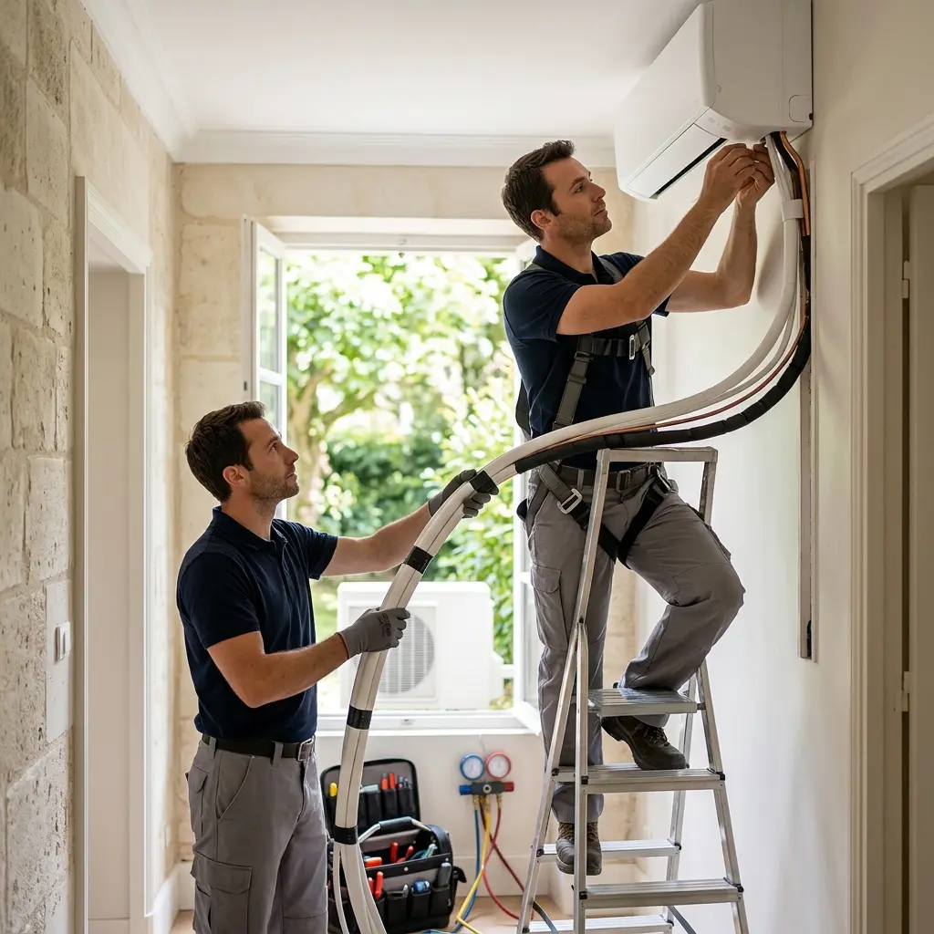 Une intervention technique rigoureuse