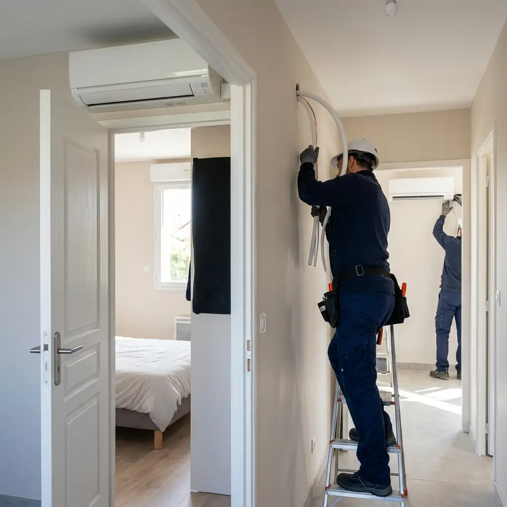 Une installation technique et rigoureuse