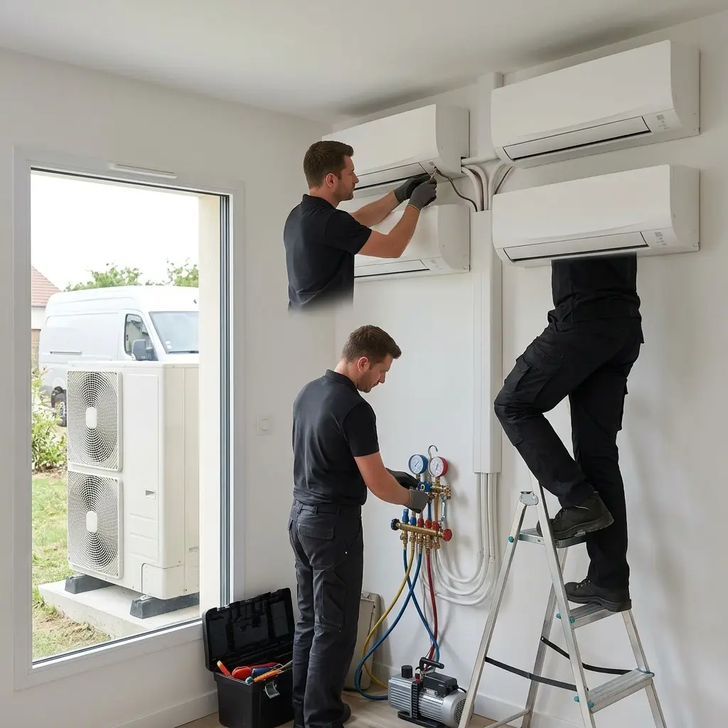 Notre approche pour l’installation d’un multi‑split à Luzarches
