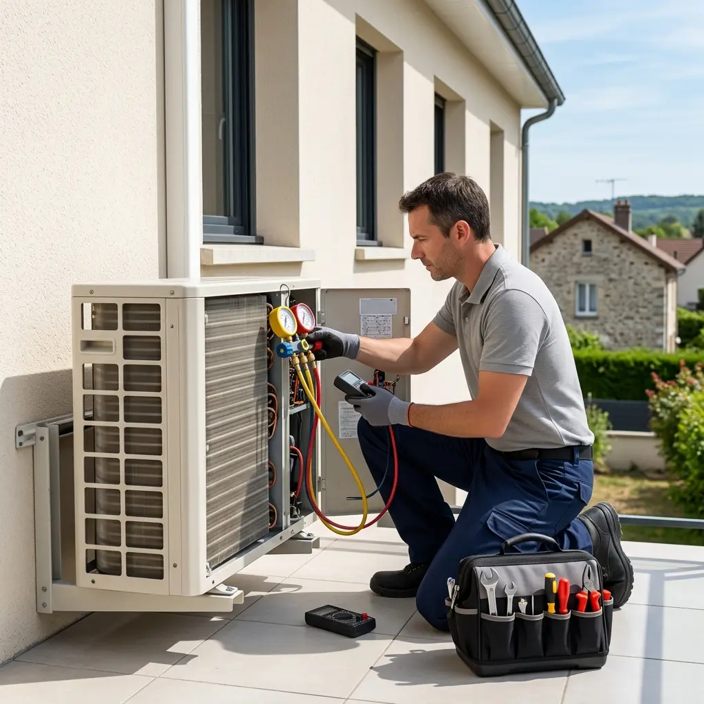 Climatisation ne refroidit plus Andilly (95580)