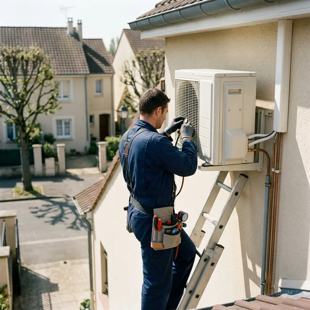 Notre méthode pour climatisation réversible à Poissy, conforme aux normes