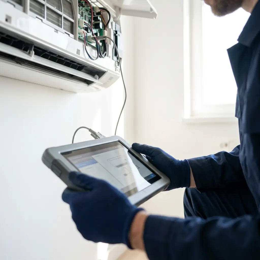 Comment se déroule l’intervention pour un code d’erreur climatisation à Noiseau ?