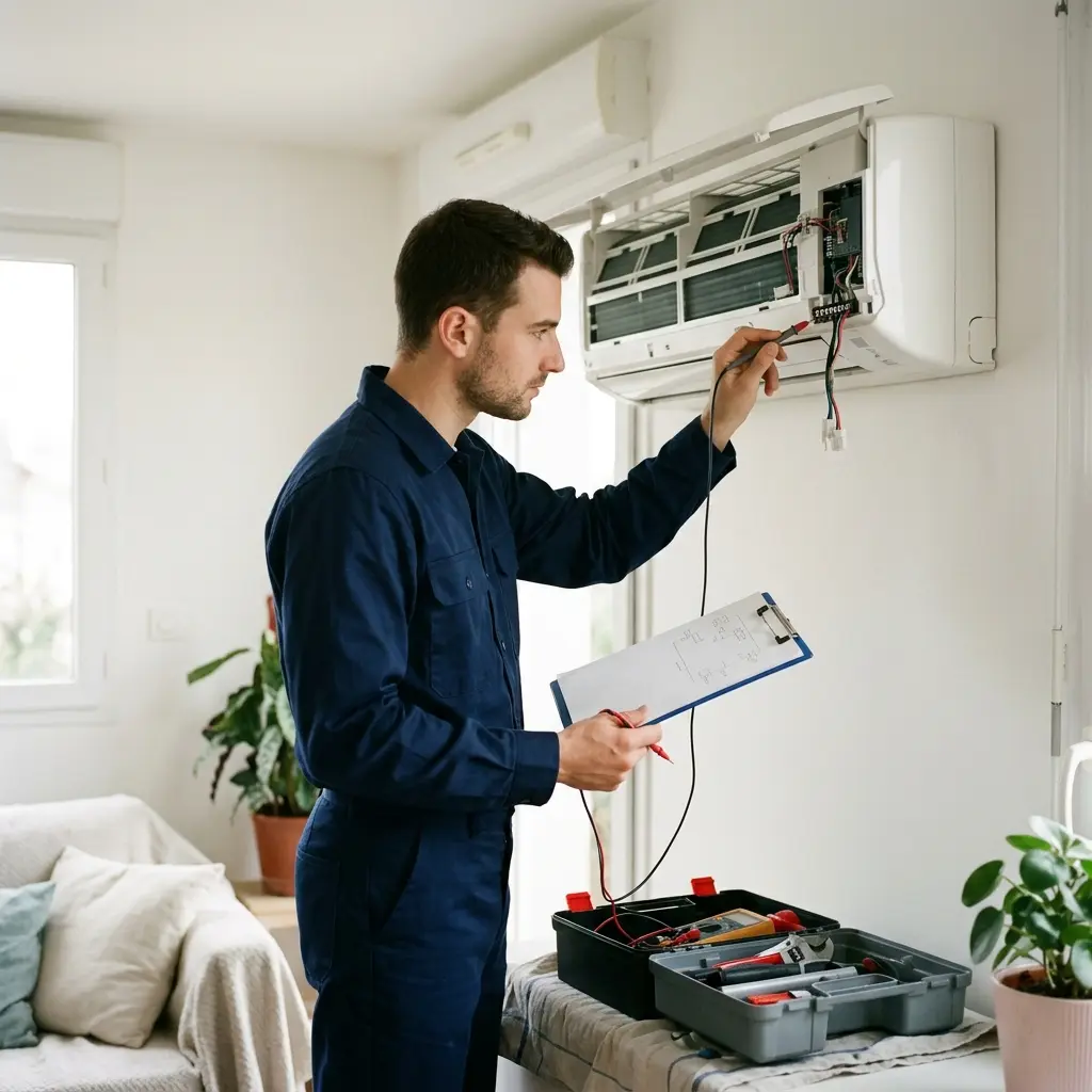 Les bons gestes face à un code erreur climatisation