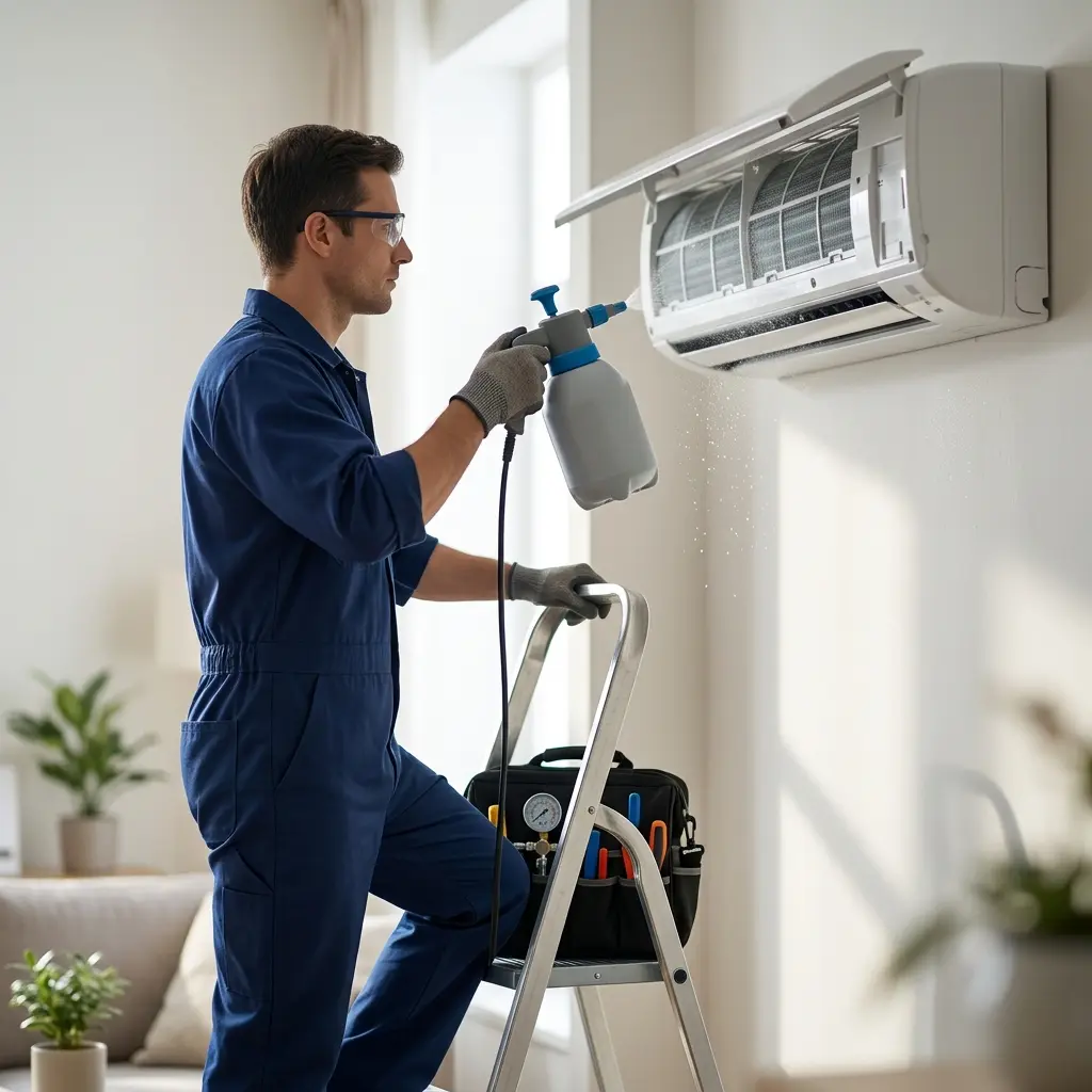 Notre méthode pour la désinfection climatisation