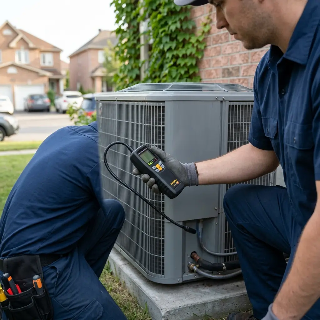 Comment se déroule la réparation d'une fuite à Celle-Saint-Cloud ?