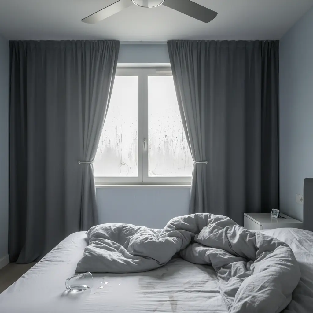 Sommeil perturbé par la chaleur