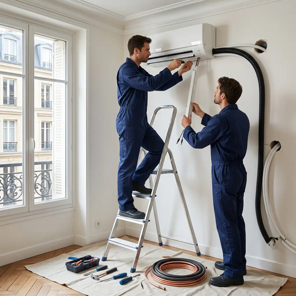 Installation climatisation Paris 3 (75003)