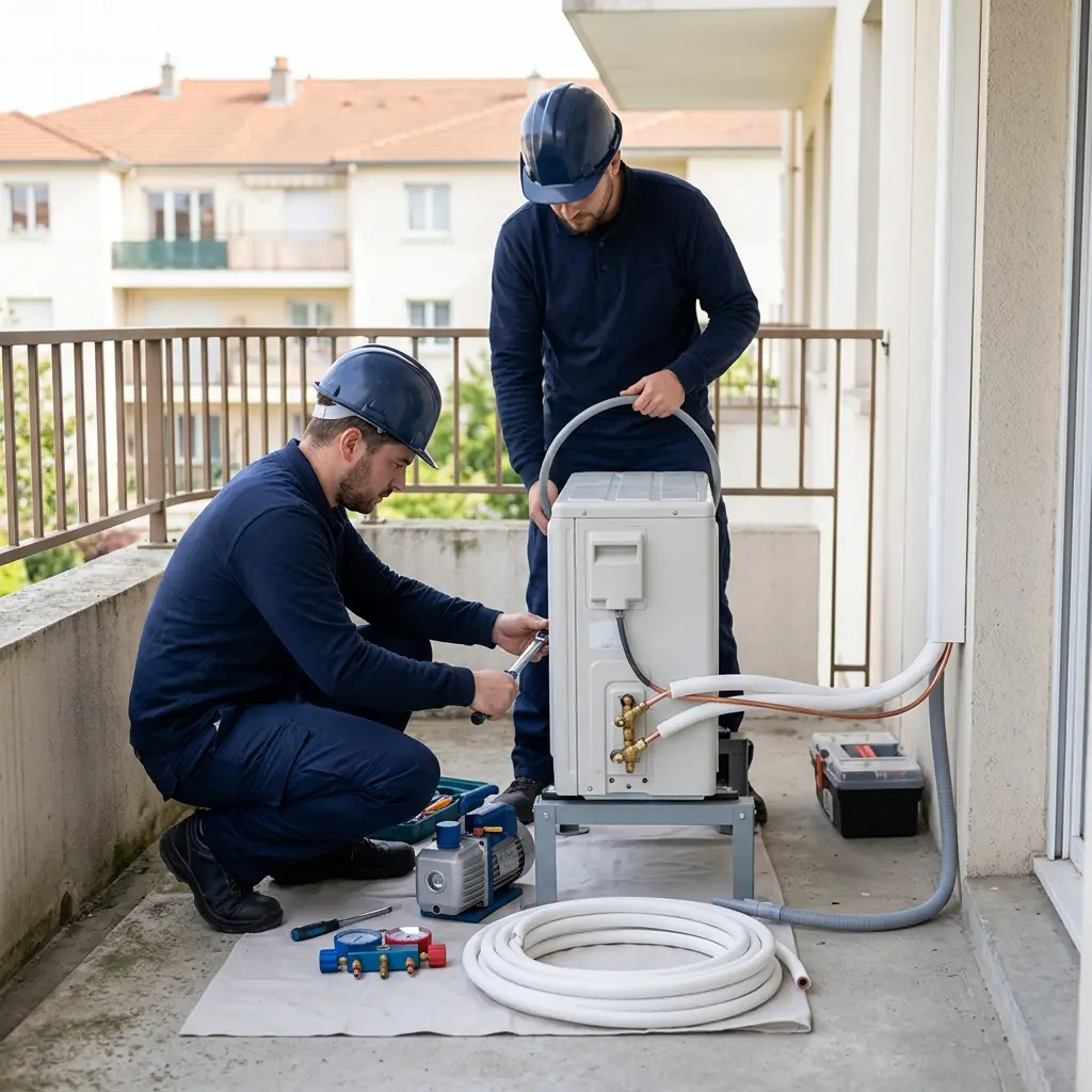 Comment se déroule l'installation à Garches ?
