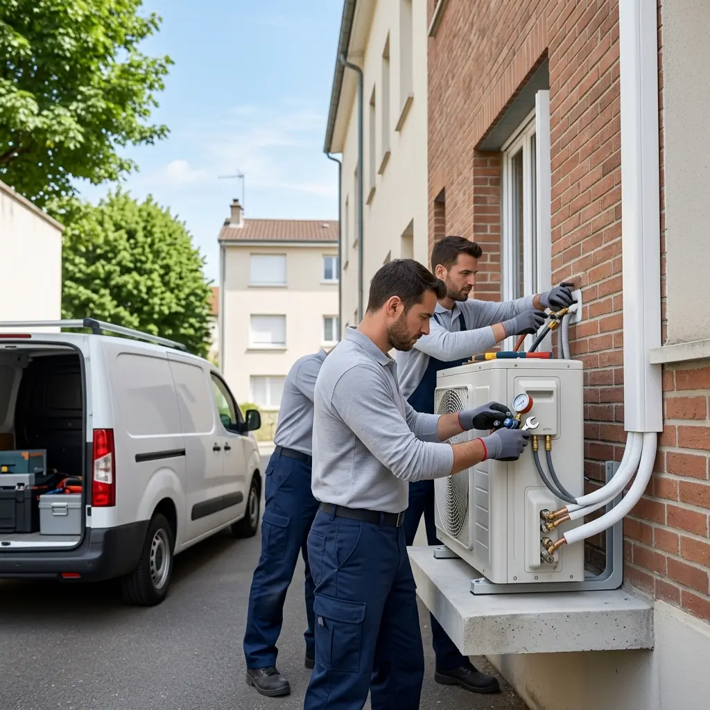 Une intervention technique maîtrisée