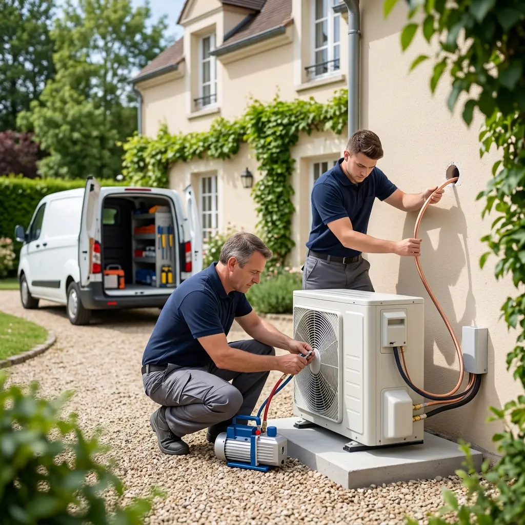Comment se déroule le remplacement climatisation à Parmain ?