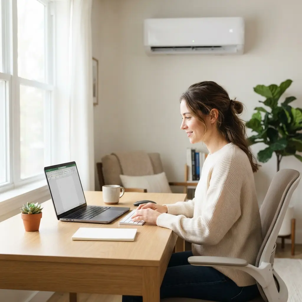 Climatisation et télétravail : aménager son bureau pour rester productif